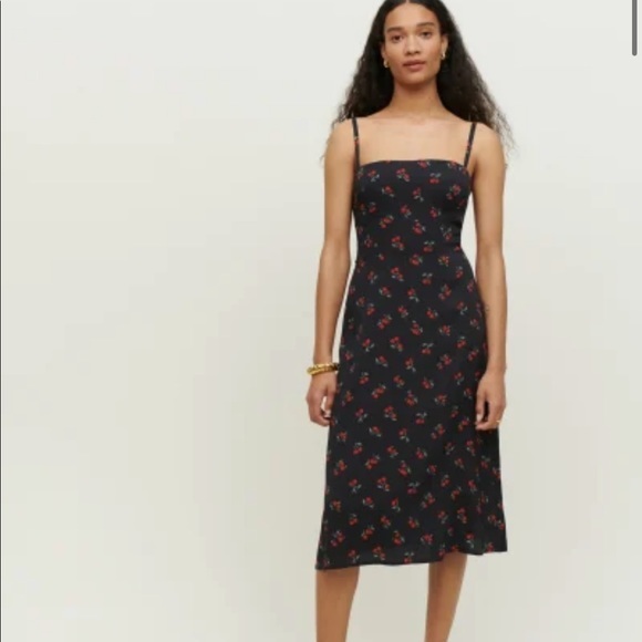 Reformation Dresses & Skirts - Reformation Afternoon Dress in Black Cherry *NEW*